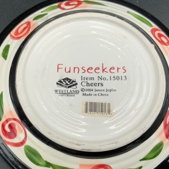 Funseekers Cheers #15013 Decorative 3D Plate 6” Janis Joplin '04 Westland - Picture 7 of 7
